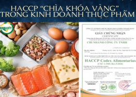 HACCP-"CHÌA KHÓA VÀNG" TRONG KINH DOANH THỰC PHẨM