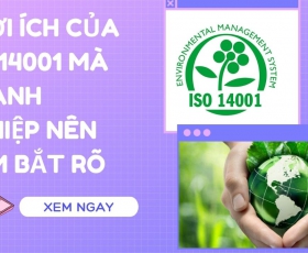 Lợi Ích Của ISO 14001 Đối Với Doanh Nghiệp 